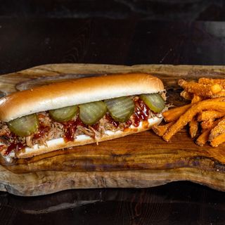 Pulled pork sandwich + patate dolci