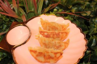 A31. Ravioli con carne alla piastra*