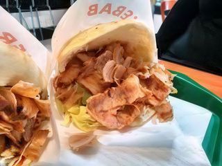 Panino kebab - menu