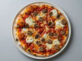Margherita con salsiccia