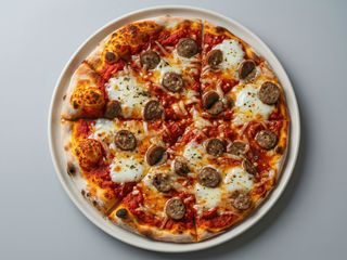 Margherita con salsiccia