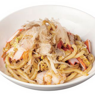 607 Yaki udon con frutti di mare