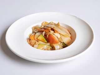 90B Gnocchi di riso con pollo