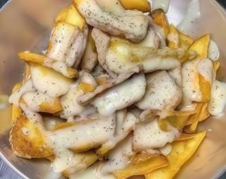 Patatine cacio e pepe alla cosentina