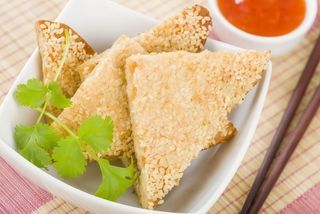 03 Toast con gamberi