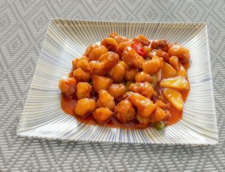 93 Pollo in salsa agrodolce