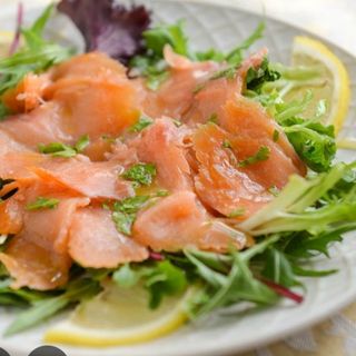 Carpaccio di Salmone affumicato