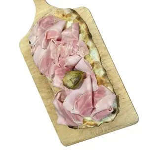 Cotto e carciofi
