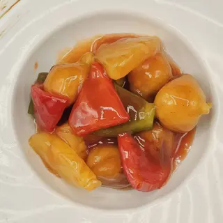 312. Maiale in salsa agrodolce