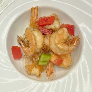 320. Gamberi sale e pepe