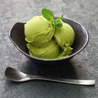 Gelato al tè verde