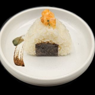 240. Spicy salmon onigiri
