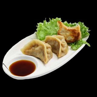7. Grilled gyoza