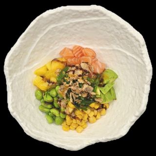 235. Poke salmon style