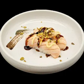 63. Flambe sake special nigiri