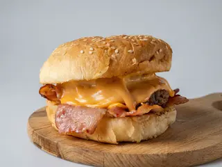 Hamburger eggs menu CodArt 57