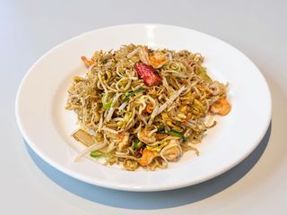 003- Sp. di Riso con Frutti di Mare / Rice spaghetti with seafood /海鲜粉干