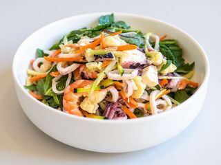 013-  Insalata con Frutti di Mare/ Salad with Seafood/ 海鲜沙拉