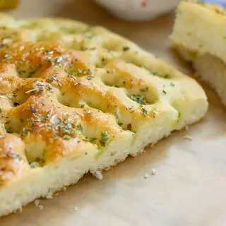 Focaccia olio extra, Origano