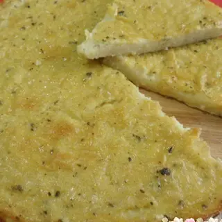 Farinata con gorgonzola