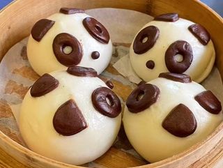 Pane cinese ripieno dolce