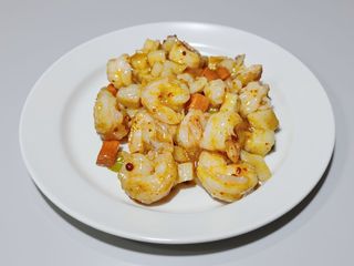 35B Gamberi al saté