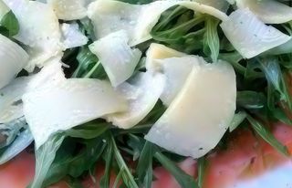 Salmone,rucola e grana