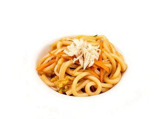 Udon con pollo
