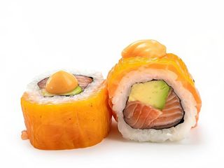 Uramaki salmone special