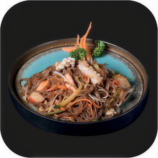 Yaki Soba con frutti di mare