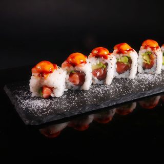 Sweet salmon roll