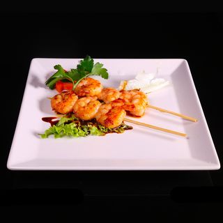 Spiedini di gamberi (3 spiedini)