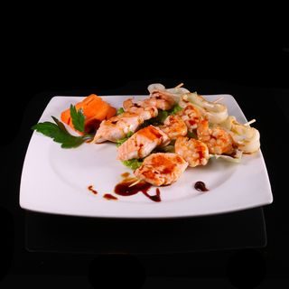 Spiedini di pesce misto (3 Spiedini)