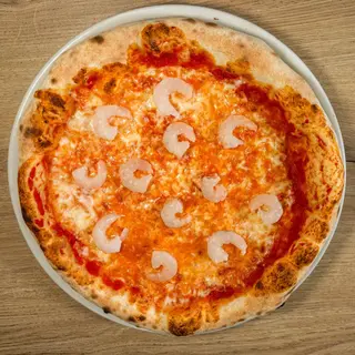 Pizza normale - Gamberetti