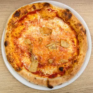 Pizza normale - Porcini e crudo