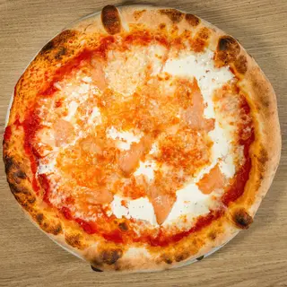 Pizza normale - Salmone e panna