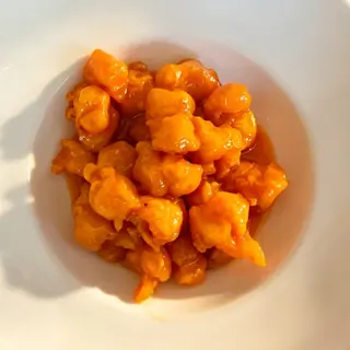 Pollo in salsa agrodolce