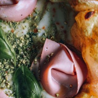 Pizza pistacchiata