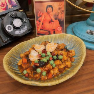 410 Carne saltato 8 tesori 上海八宝辣酱
