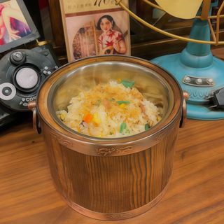 603 Riso saltato con anatra alla shanghanese 秘制酱鸭炒饭