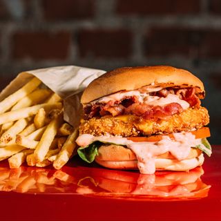# SINGLE CRISPY CHICKEN & FRIES