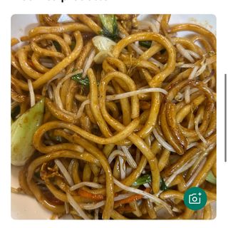 150. Ramen con pollo e verdure saltato