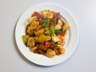 175. Gamberetti in salsa piccante