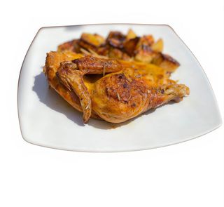 Pollo, panelle, crocchè, patatine, 1/2 mignon