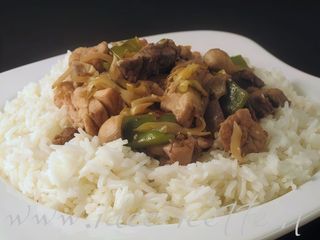 75 Carne mista con riso croccante cuo-ba