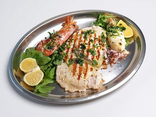 Misto arrosto di pesce