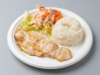 Plancha con Arroz Blanco