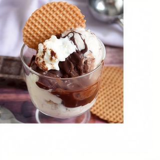 Affogato alla crema gianduia