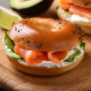 Bagel Salmone, Philadelphia e Avocado