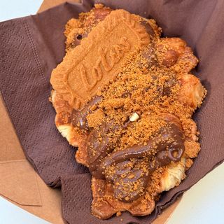 Croffle Vegano Nutella e lotus